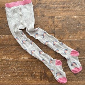 NWOT Mini Boden Rainbow Tights